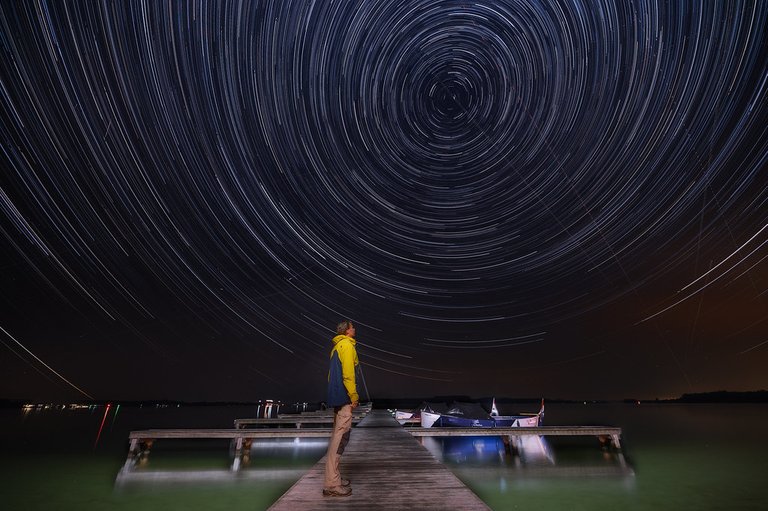 Persuid startrail