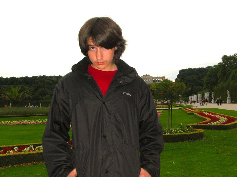 This was from our first visit June 2010 - Schönbrunn Park, with view toward the Gloriette