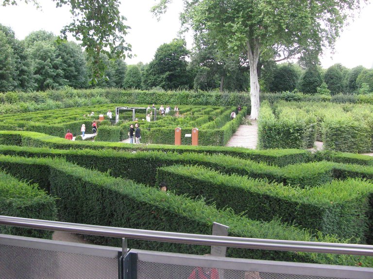 The Maze seen from above