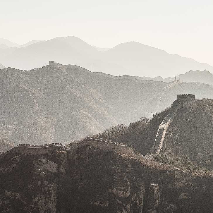 The Great Wall of China (101 Things to Do in Beijing China - the Ultimate Beijing Bucket List - from the touristy spots everyone has to do at least once to the spots a little more off the beaten path) // localadventurer.com