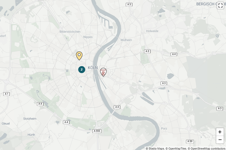 Bitcoin ATM Map Cologne