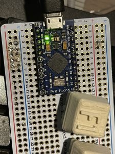 Arduino Pro Micro / Leonardo uses the ATMega32u4 microcontroller chip