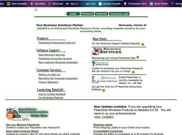 Archive.org screenshot of Yesware.com circa 2001