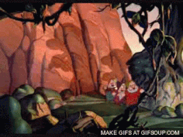 snow white and the seven dwarfs GIF