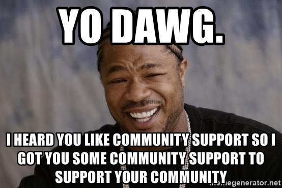 Support your Support!