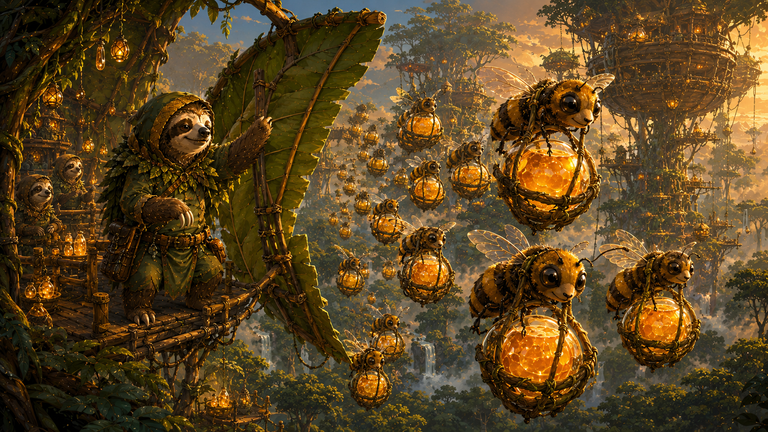 Sloths Mining War