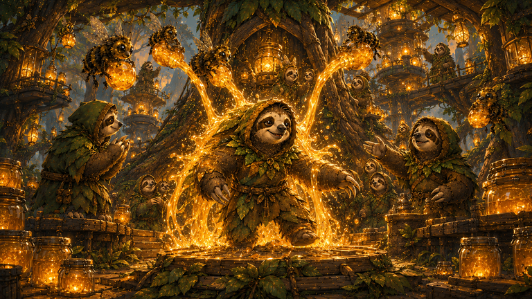 Sloths Mining War