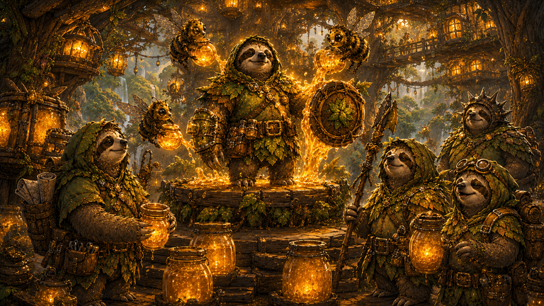 Sloths Mining War