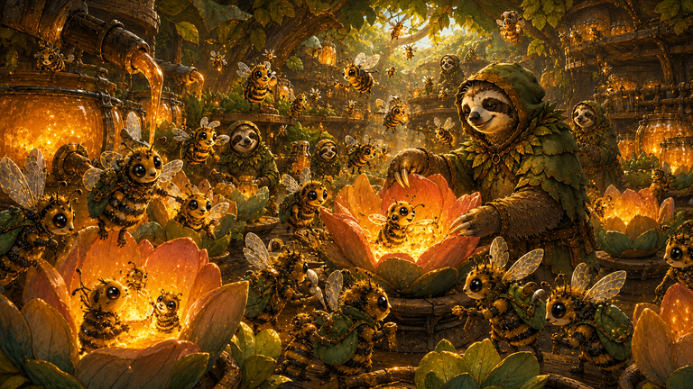 Sloths Mining War