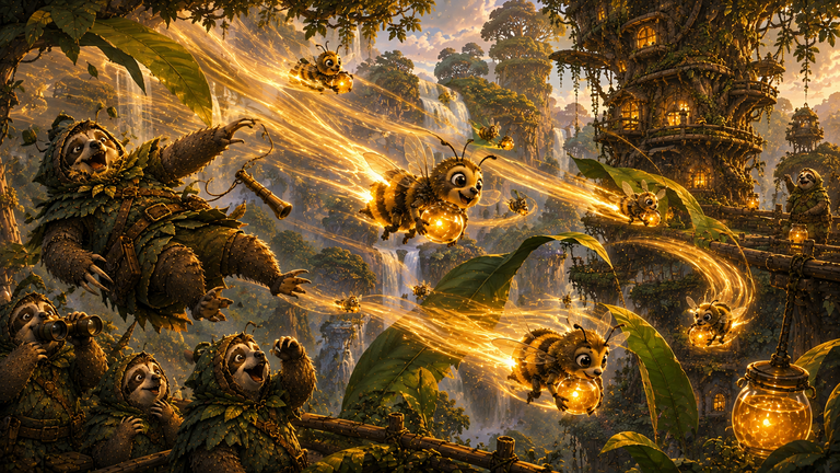 Sloths Mining War