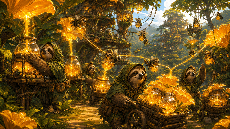 Sloths Mining War