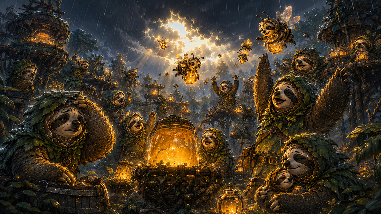 Sloths Mining War