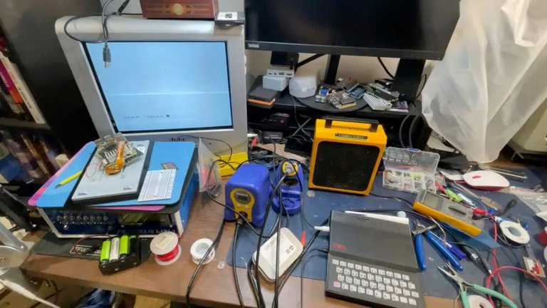 Partially repaired ZX81