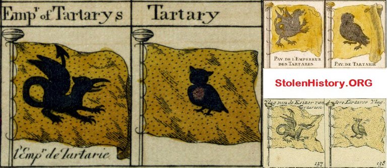 Tartary’s Flag (Source: https://www.stolenhistory.org)