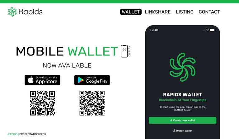 Rapids Mobile Wallet