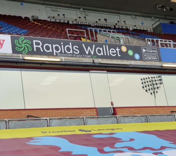 Rapids Banner - Turf Moor Stadium