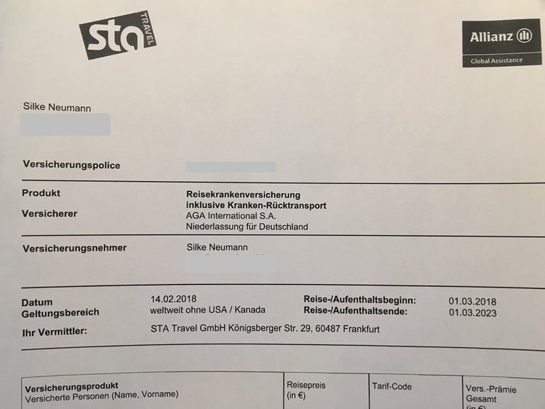 Langzeit Krankenversicherung