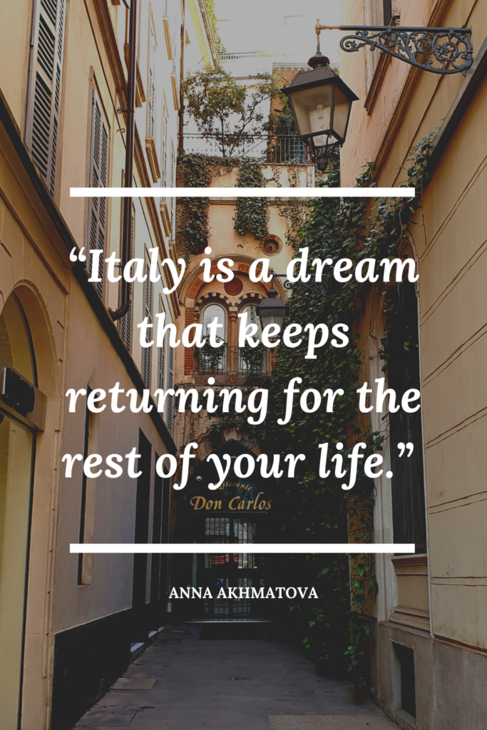 Quotes about Italy, photo by My Small Travel Guide. All rights reserved. 