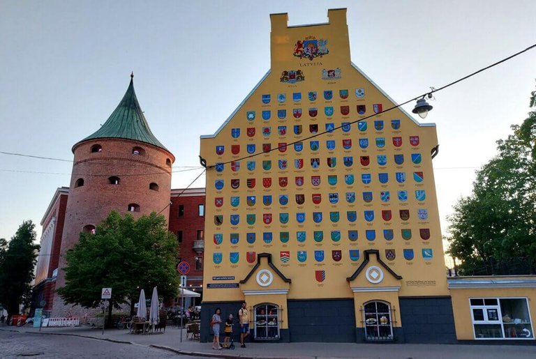 Riga Powder Tower and Jacob's Barracks building
