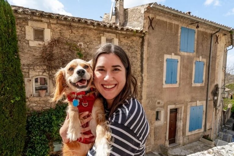 Sell the house and travel with your dog around the world