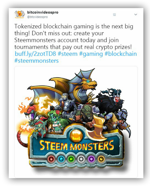 steemmonsters tweet