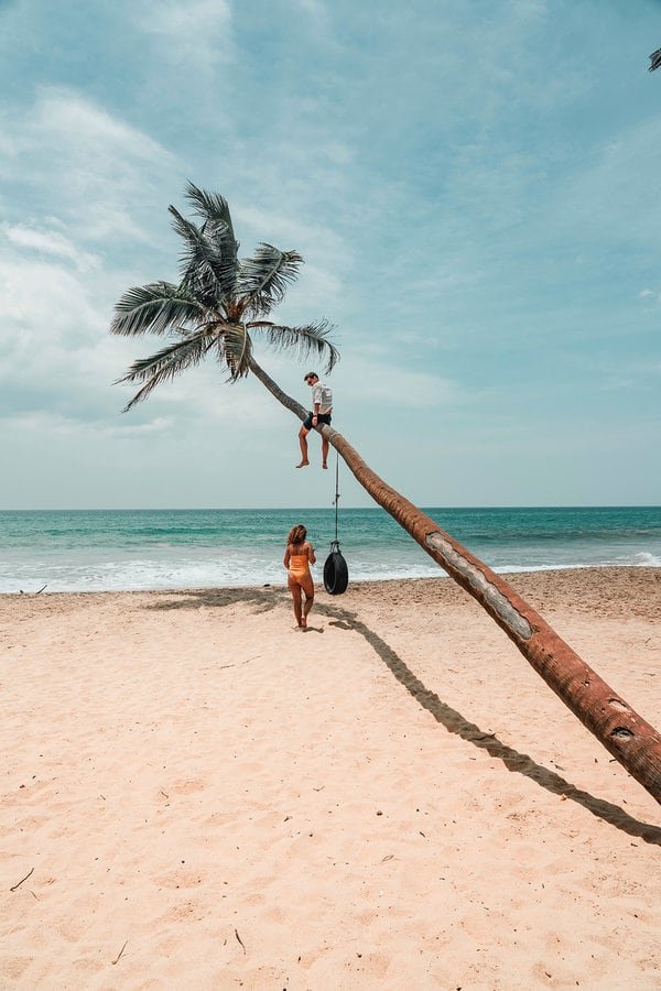 sri lanka beach swings