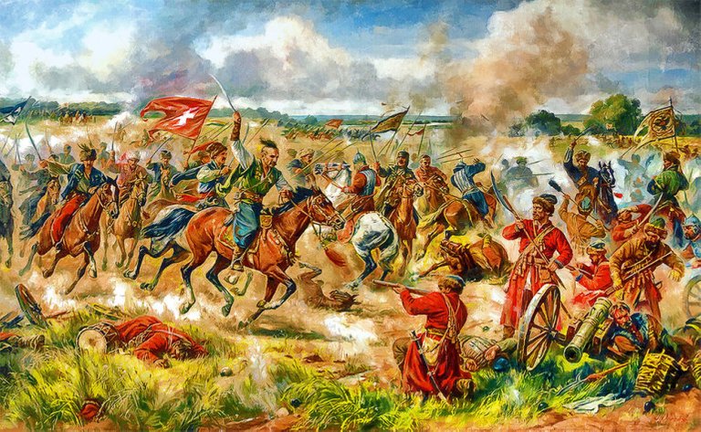 Конотопська битва 1659 року. Картина Артура Орльонова, 2010