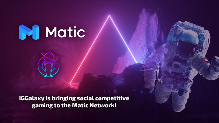 IGGalaxy सामाजिक प्रतिस्पर्धात्मक गेमिंग लाती है और Matic तक पहुँचती है!