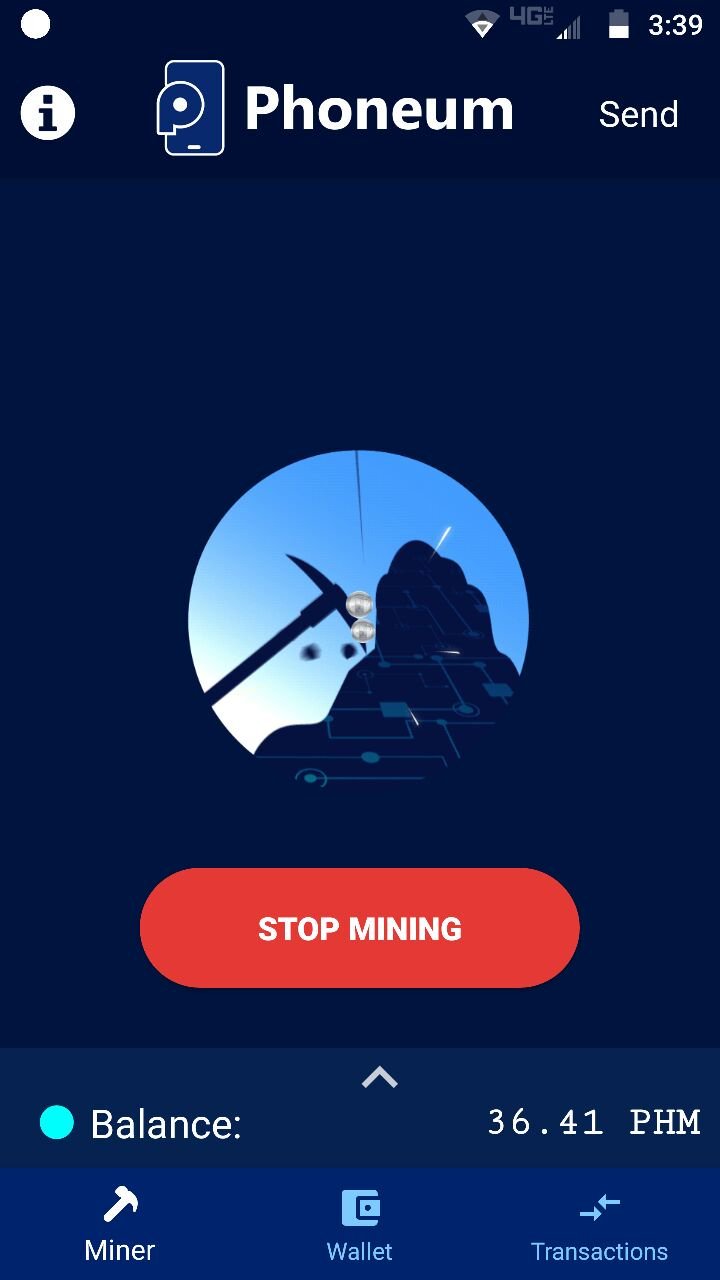 App Preview While Mining!