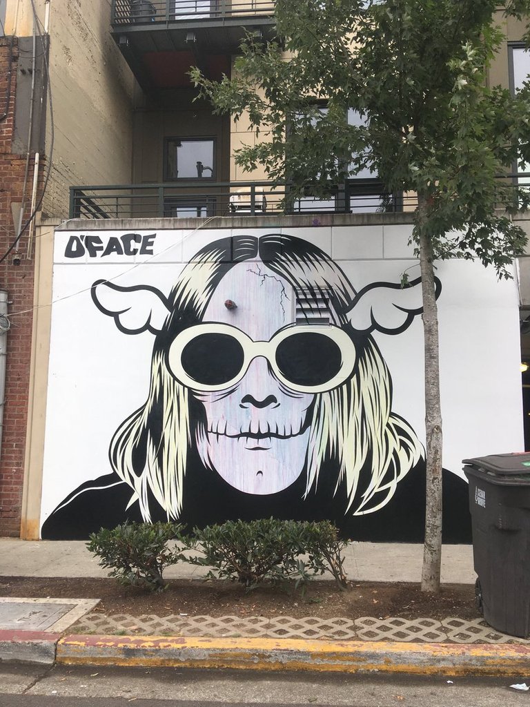 Kurt Cobain's Mural Grafitti