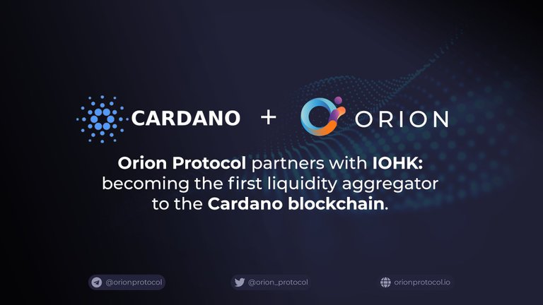 Cardano and Orion Protocol