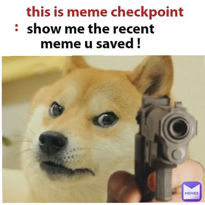 meme checkpoint