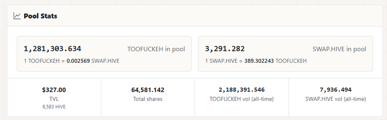 TooFuckeh:Swap.Hive Liquidity Pool