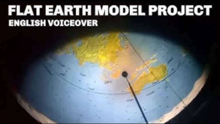 Flat Earth Model Project  -  English Voiceover