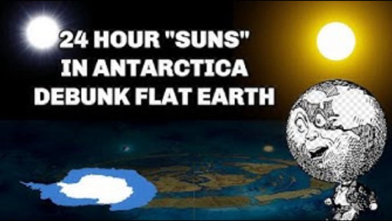 24 HOUR SUN IN ANTARCTICA DEBUNKS FLAT EARTH!