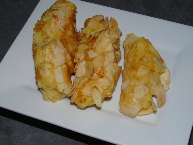 croquettes de pommes de terre aux amandes