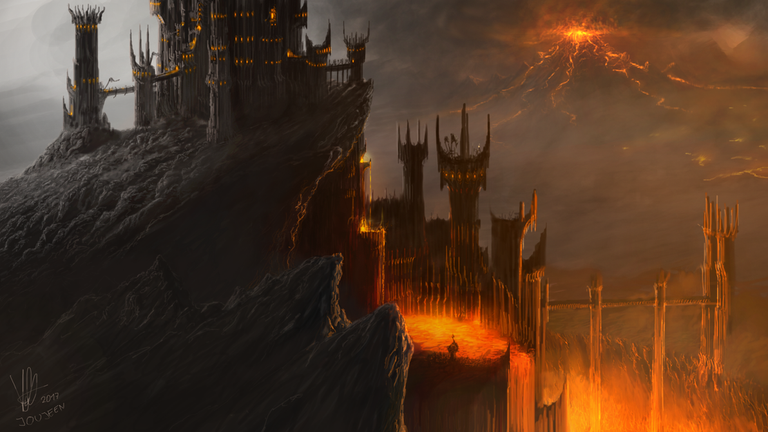 BARAD DUR by Joujeen