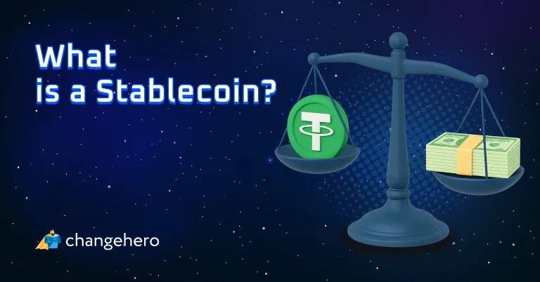 Illustration of stablecoins and how they work