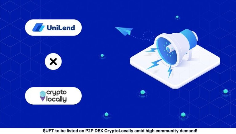 r/UniLend - With our Alpha Release Right Around the Corner, CryptoLocally’s Community has Eagerly Voted to List $UFT on their P2P DEX!