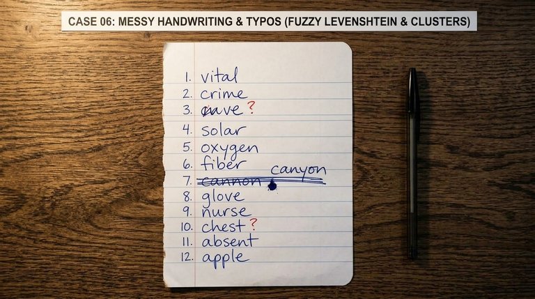 Case 06: Illegible handwriting
