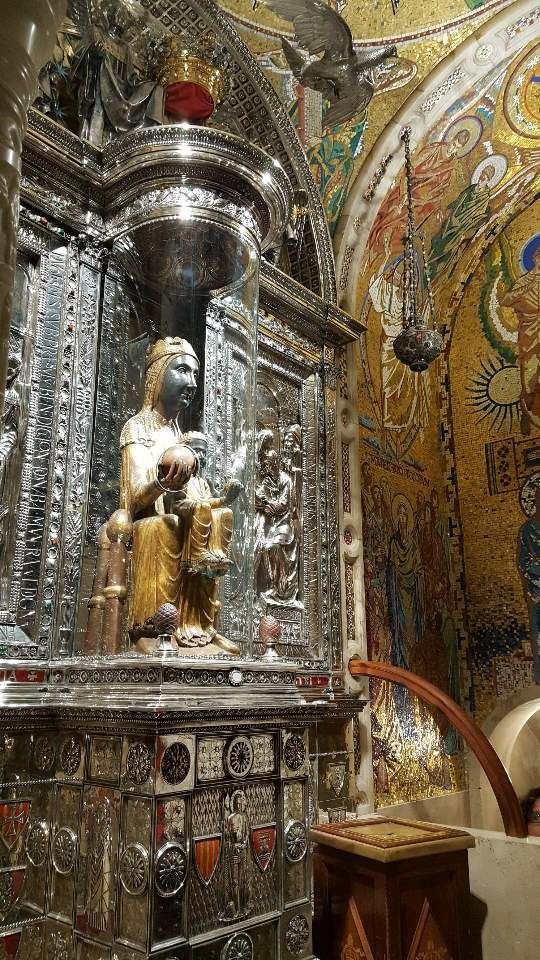 Black Madonna at Montserrat