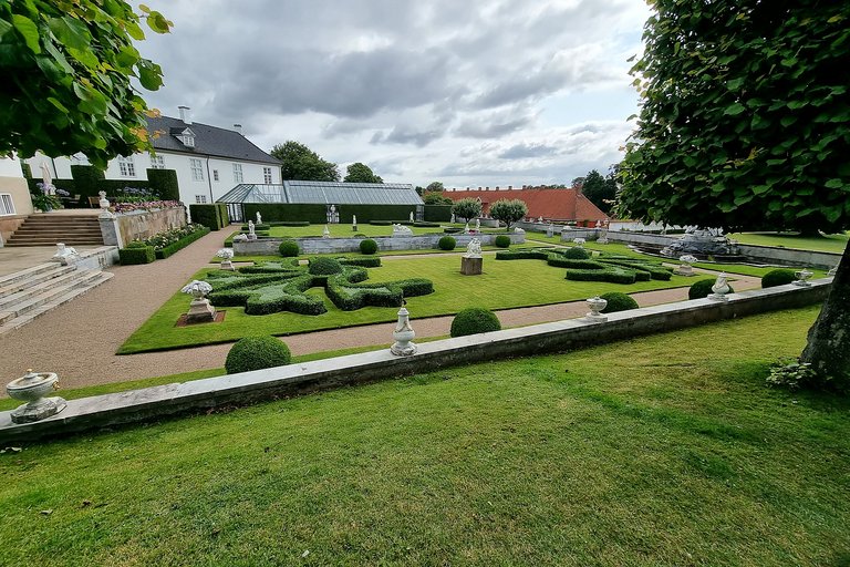 Formal gardens at Fredensborg Palace