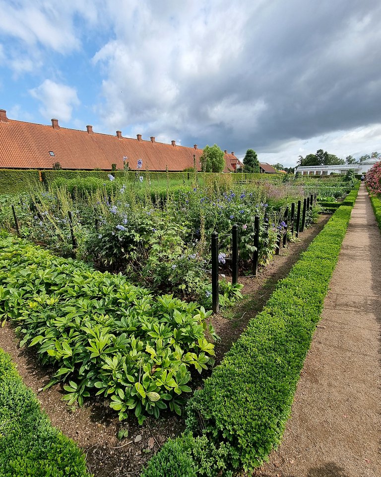 Kitchen garden at Fredensborg Palace