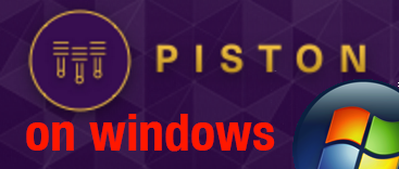 piston on windows