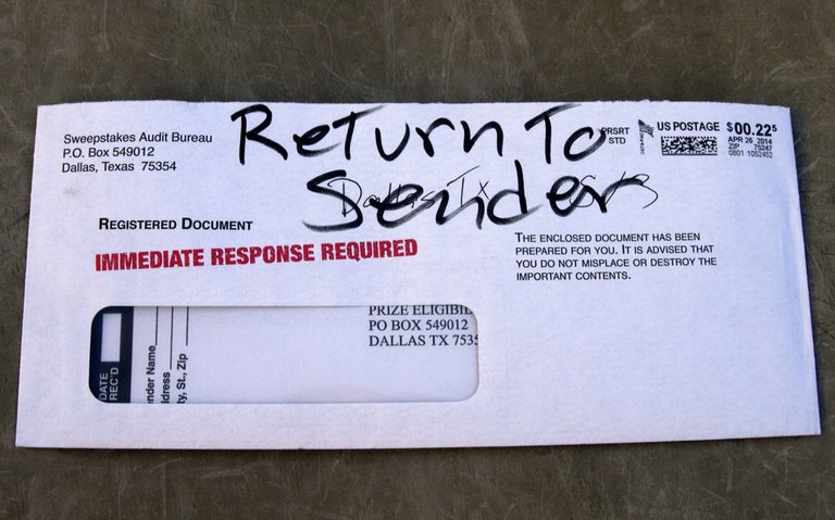 Return To Sender