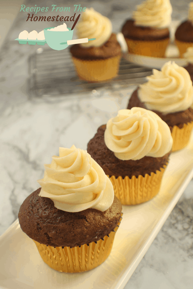 ginger chocolate cupcakes