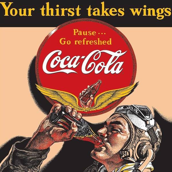 Winged Coca-Cola