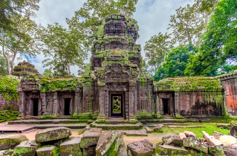 Inside Ta Prohm