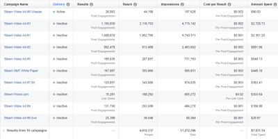 facebook ads results for steem nov 17 2017.png