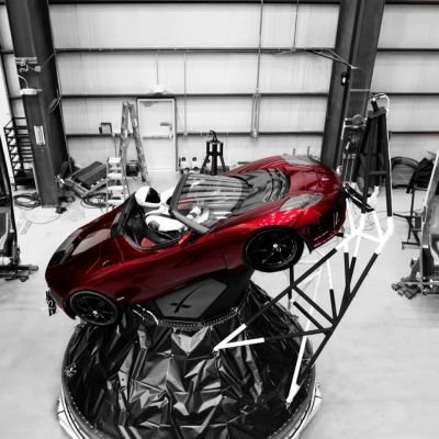 Roadster with Starman